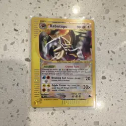 Pokemon Kabutops Skyridge Secret Rare Holo 150/144 90 HP English Card - Image 1