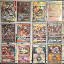 Pokemon GX EX Foil Lot - Pikachu & Zekrom, Greninja, Charizard - 12 cards - Image 1