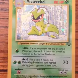 Pokemon Victreebel Jungle 14/64 Holo Rare Unlimited 80 HP Card - Image 1