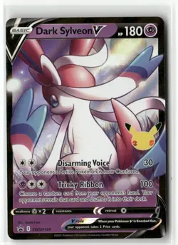 Dark Sylveon V SWSH134 SWSH: Sword & Shield Promo Pokemon Card - Image 1