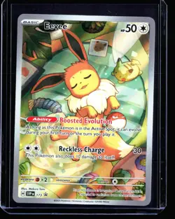 2025 Scarlet & Violet Promos Eevee #173 ETB Holo Promo Pokemon Card - Image 1