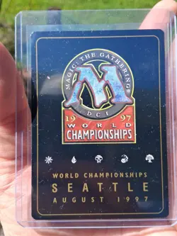 vintage mtg force of will card signed Paul McCabe - Image 2