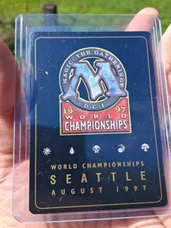 vintage mtg force of will card signed Paul McCabe - Image 3