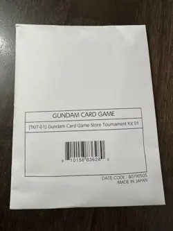 Gundam TCG Card Game Store Tournament Kit TKIT-01 English New Sealed - Image 1