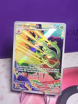 Hydrapple Pokemon TCG S&V Destined Rivals Illustration Rare Holo Card 188/182 NM - Image 1