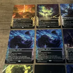 Edge of Eternities Stellar Sights Borderless Land Card Lot of 16 - Image 2