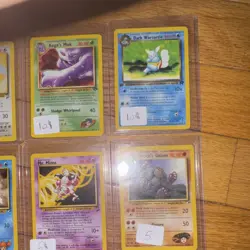 Pokemon TCG Lot - Gengar, Snorlax, Voltorb, Koga's Muk, dark wartortle(8 cards) - Image 2