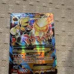 Pokemon M Camerupt EX Mega Promo Alternate Art XY198A 230 HP Holo Fire Card - Image 1