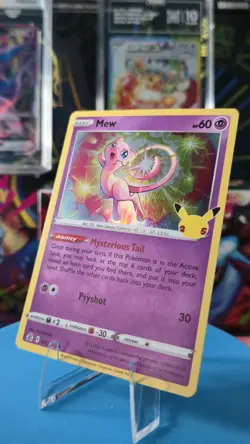 Pokemon Card Celebrations Set Mew 011/025 Holo Rare 25th Anniversary - Image 1