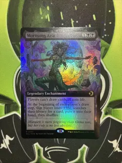 Mornsong Aria - Magic The Gathering (Extended Art Foil) Rare Lorwyn Eclipsed NM - Image 1