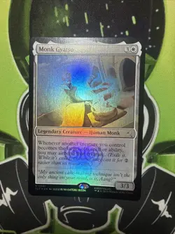 MTG: Monk Gyatso (Foil Rare) R 0081 - Avatar: The Last Airbender Eternal-Legal - Image 1