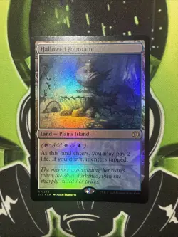 Hallowed Fountain (Foil Rare) R 0265 Lorwyn Eclipsed, Magic The Gathering NM - Image 1