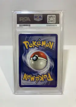 1999 Pokemon Hitmonchan Holo Base Set Unlimited PSA 6 - Image 2