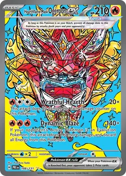 Hearthflame Mask Ogerpon ex - 148/131 - Prismatic Evolutions - NM - Pokemon - Image 1
