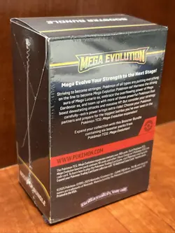 FACTORY SEALED - Pokemon TCG Scarlet & Violet - MEGA EVOLUTION - Booster Bundle - Image 2
