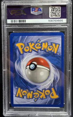 Pokemon Hitmonchan Holo Base II 2000 PSA 7 - Image 2