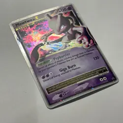 Mewtwo LV.X DP28 Diamond and Pearl Holo DMG Pokemon 2008 - Image 2