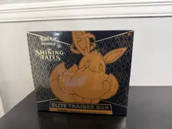 Pokemon TCG Shining Fates Elite Trainer Box Eevee Promo Booster English - Image 1