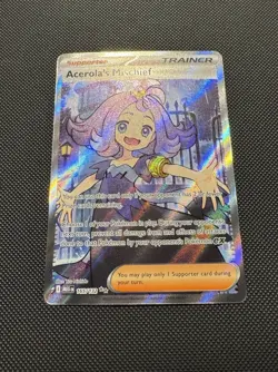 Pokemon TCG Acerola’s Mischief 165/132 Me01: Mega Evolution Ultra Rare Near Mint - Image 2