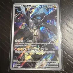 Pokemon N's Zekrom Ascended Heroes Full Art Illustration Rare Promo Pack Fresh - Image 1