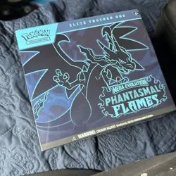 Pokemon TCG Mega Evolution Phantasmal Flames Elite Trainer Box ETB - Image 1