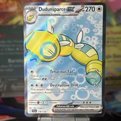 Dudunsparce EX 178/159 Full Art Ultra Rare Journey Together Pokemon TCG NM - Image 1