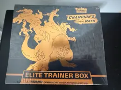 Pokemon Champion's Path Elite Trainer Box 2020 Charizard Promo Booster TCG - Image 1