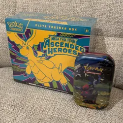 Pokemon TCG Ascended Heroes ETB Elite Trainer Box & Mini Tin - Both Sealed & New - Image 3