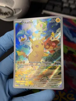 Pokemon 2023 SVP Paldea Evolved Pikachu ETB Promo #27 Near Mint! - Image 3