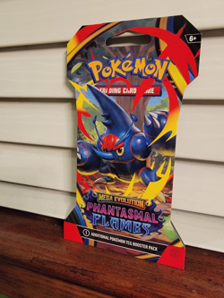 POKEMON TCG: Mega Heracross Phantasmal Flames (ME02) Sleeved Booster Pack - Image 1