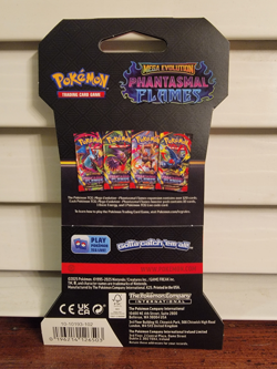 POKEMON TCG: Mega Heracross Phantasmal Flames (ME02) Sleeved Booster Pack - Image 3