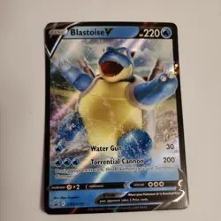 Blastoise V - SWSH101 Promo Holo NM Pokemon SWSH: Sword & Shield NEVER PLAYED - Image 1