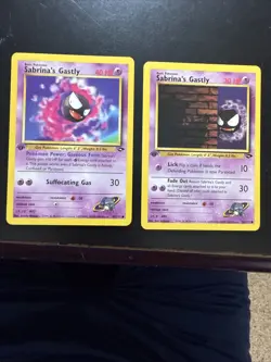 Pokemon TCG Sabrina's Gastly Gym Challenge 97 1st Edition /Heroes 96 1st - Image 1