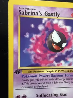 Pokemon TCG Sabrina's Gastly Gym Challenge 97 1st Edition /Heroes 96 1st - Image 3
