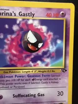 Pokemon TCG Sabrina's Gastly Gym Challenge 97 1st Edition /Heroes 96 1st - Image 4