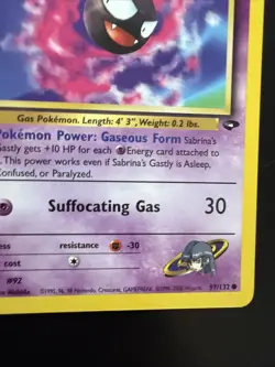 Pokemon TCG Sabrina's Gastly Gym Challenge 97 1st Edition /Heroes 96 1st - Image 5