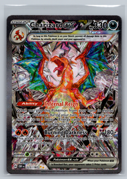 Pokemon TCG Charizard EX 223/197 Obsidian Flames Special Illustration Rare NM 02 - Image 1