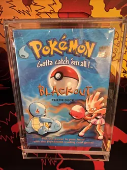 Pokemon Blackout Theme Deck Sealed 742818060585 - Image 1