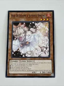 Yu-Gi-Oh Ash Blossom & Joyous Spring Effect SDWD EN017 - Image 1