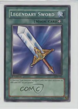 Legendary Sword 1st Ed Asian American Back YuGiOh Legend of Blue Eyes - Image 1