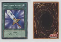 Legendary Sword 1st Ed Asian American Back YuGiOh Legend of Blue Eyes - Image 3