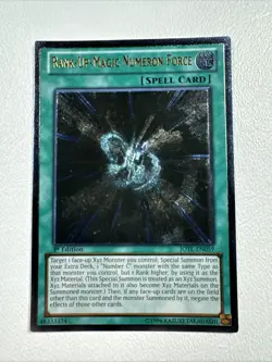 Rank-Up-Magic Numeron Force | NM JOTL-EN059 Ultimate Rare 1st Edition Yugioh - Image 1