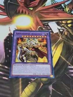 YuGiOh! Amazoness Augusta - DABL-EN097 Common 1st Edition NM - Image 2