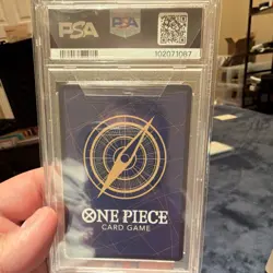 One Piece Silvers Rayleigh OP08-118 Two Legends Secret Rare Foil PSA 10 - Image 2