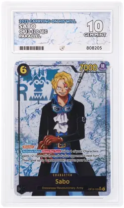 Sabo OP13-120 SEC (Alt Art) Carrying On His Will One Piece TCG English - ACE 10 - Image 1