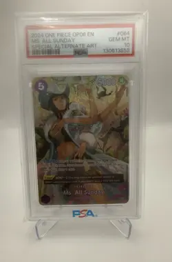 Ms. All Sunday (SP) OP04-064 Wings of the Captain Foil - Image 1