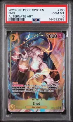 Enel (100) (Alternate Art) OP05-100 Awakening of the New Era Foil - Image 3