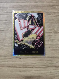 MONKEY D LUFFY GEAR 4 GOLD DON!! PRB-02 One Piece ENGLISH - Image 1