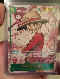 Monkey.D.Luffy (118) (Parallel) OP13-118 Carrying On His Will Foil Secret Rare - Image 1
