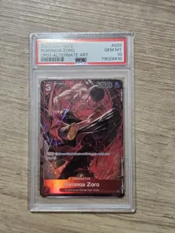 Roronoa Zoro (025) (Parallel) OP01-025 Romance Dawn PSA 10 English - Image 1